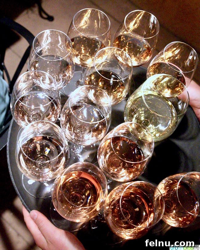 Albuquerque's Best Bites A Local's Food Guide 16 An impressive flight of rosé wines served at Farm and Table restaurant.
