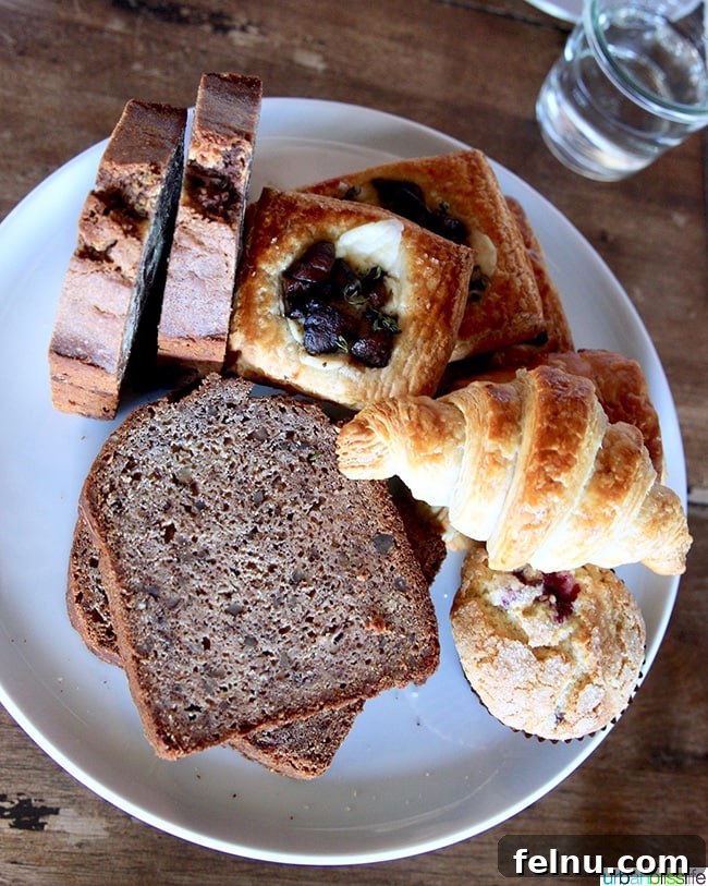 Albuquerque's Best Bites A Local's Food Guide 10 Assortment of freshly baked pastries at Campo Restaurant, ideal for breakfast or a sweet treat.