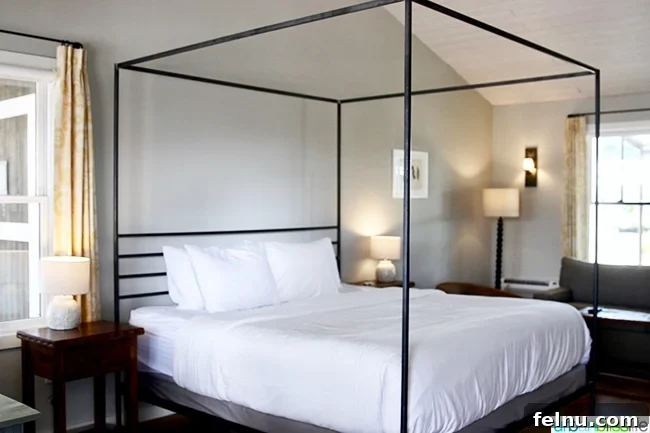 Albuquerque's Hidden Gem: Los Poblanos Historic Inn and Organic Farm 19 luxurious king bed in a suite at Los Poblanos Inn Albuquerque New Mexico