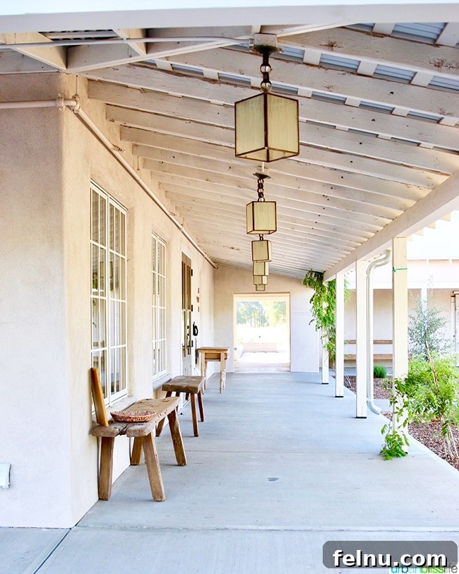 Experience Los Poblanos: Albuquerque's Historic Inn & Organic Farm 3 Picturesque walkway through the grounds of Los Poblanos Inn Albuquerque, New Mexico
