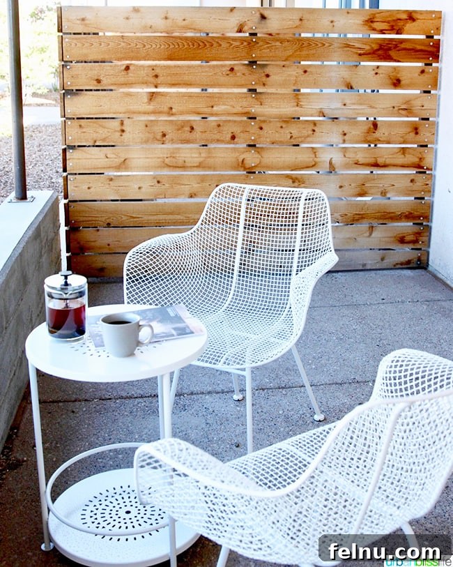Experience Los Poblanos: Albuquerque's Historic Inn & Organic Farm 21 Private outdoor terrace with seating at Los Poblanos Inn