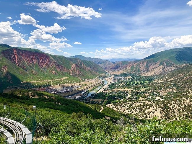 Colorado Peaks and Pavement 15 Glenwood Caverns Adventure Park rides with mountain backdrop