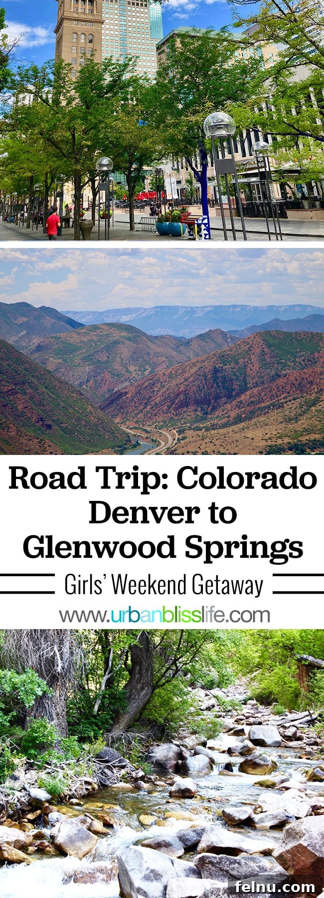 Colorado Peaks and Pavement 35 Girls Getaway Weekend Road Trip! Destination: Denver, Colorado to Glenwood Springs, Colorado. Travel guide on UrbanBlissLife.com