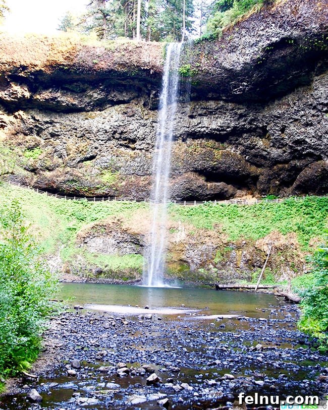 Silver Falls State Park Ten Falls Trail Journey 4 North Falls, one of the spectacular waterfalls found at Silver Falls State Park