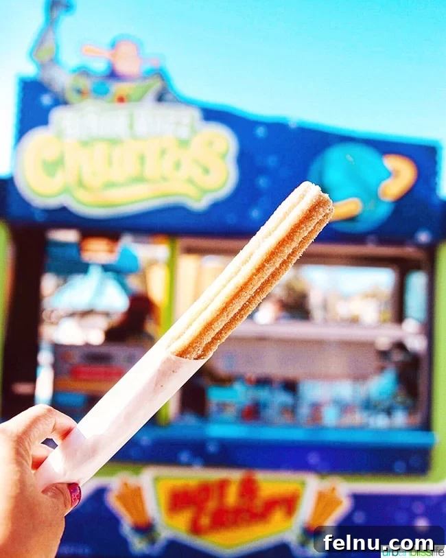 Pixar Pier: A Slice of Animation Magic 9 Senor Buzz Churros Pixar Pier