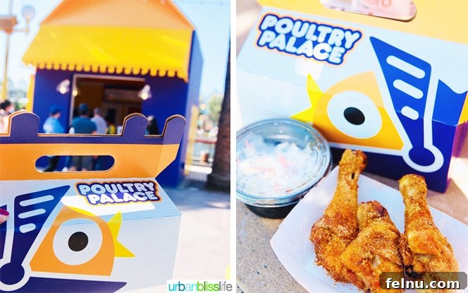 Savor the Flavors of Disneyland Pixar Pier 13 Disneyland Pixar Pier Poultry Palace