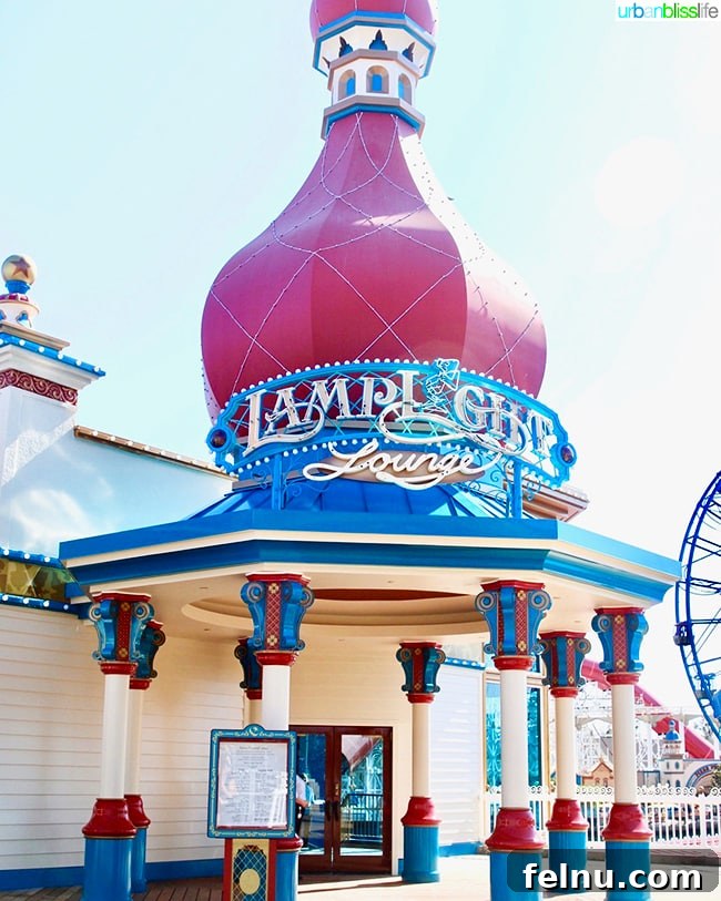 Savor the Flavors of Disneyland Pixar Pier 3 Pixar Pier Lamplight Lounge