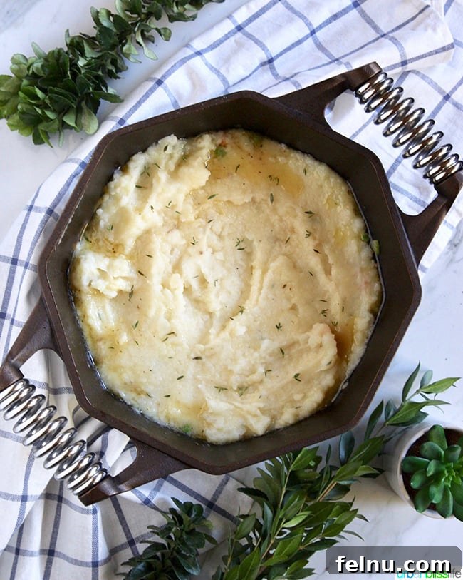 Hearty Dutch Oven Shepherd's Pie 9 Dutch oven Shepherd's Pie with filling, ready for the mashed potato topping.
