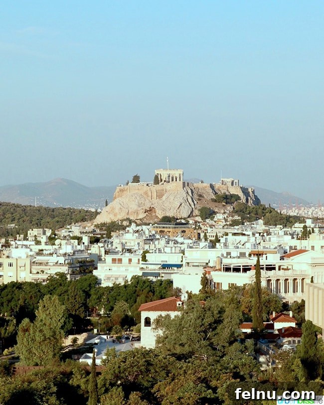 Hilton Athens: Your Guide to a Premium Stay in the Greek Capital 11 City view of Athens with Acropolis