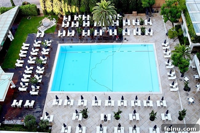 Hilton Athens: Your Guide to a Premium Stay in the Greek Capital 13 Hilton Athens hotel pool