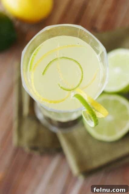 Festive New Year's Eve Cocktails 11 Sparkling Limoncello Cooler