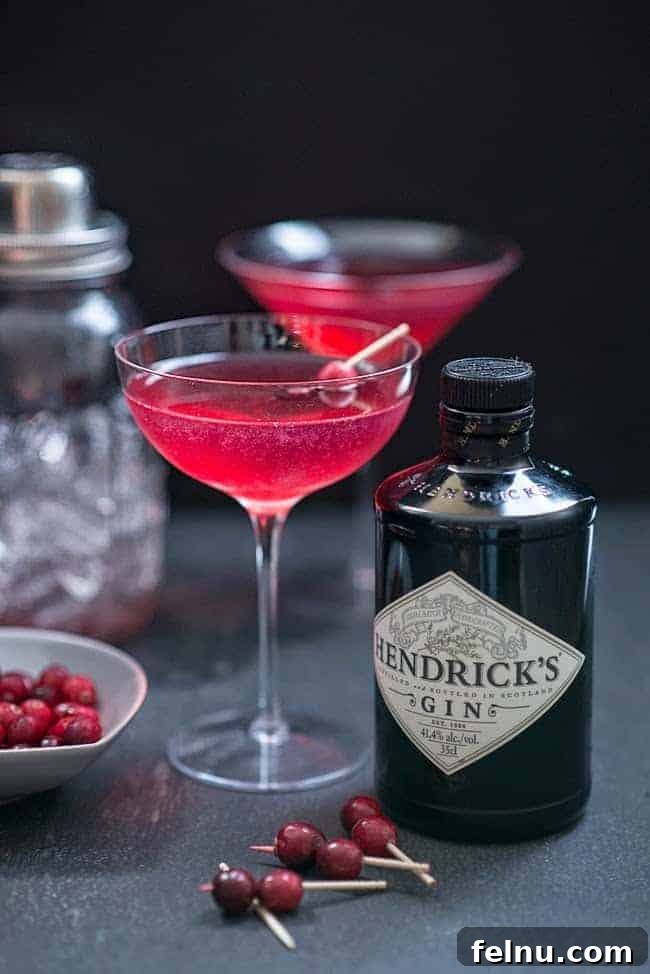 Festive New Year's Eve Cocktails 23 Red Queen Cocktail