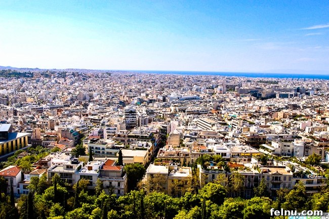 Acropolis Unveiled: Athens Historical Journey 20 Another view of Athens from the Acropolis