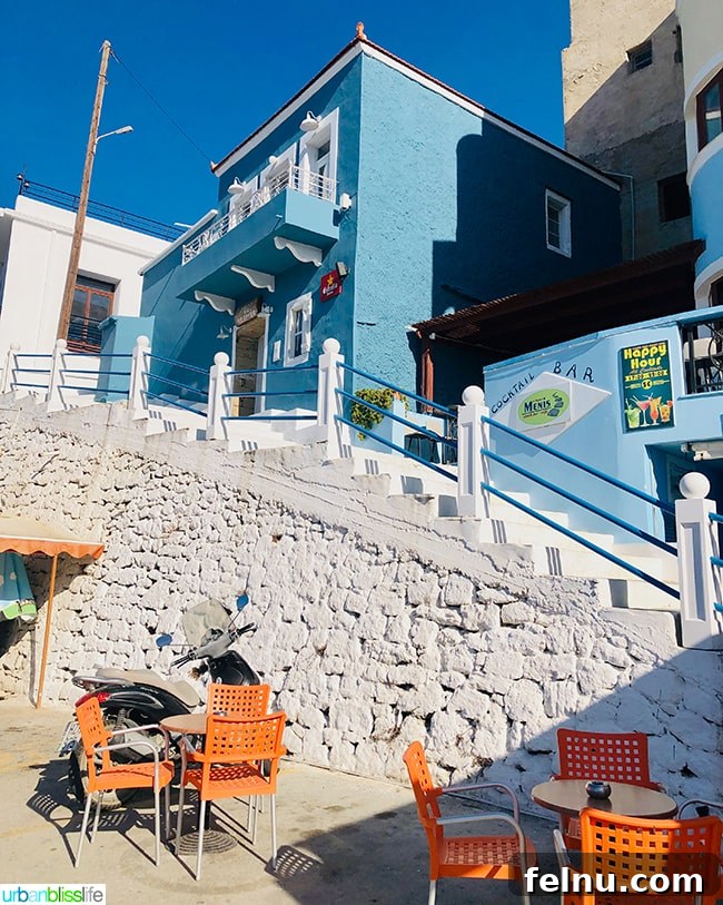 Karpathos Unveiled: Your Essential Island Escape Guide 8 Colorful bar in Pigadia on Karpathos Island Greece