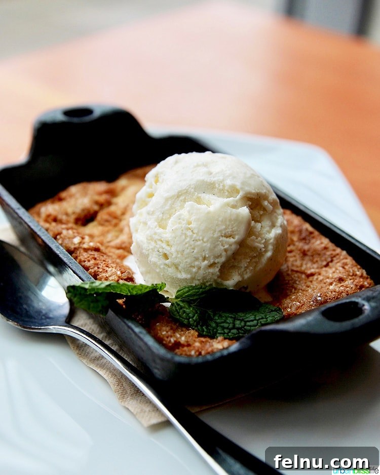 Grays Restaurant: A Vancouver, WA Culinary Gem 8 Skillet Cookie Dessert at Grays Restaurant