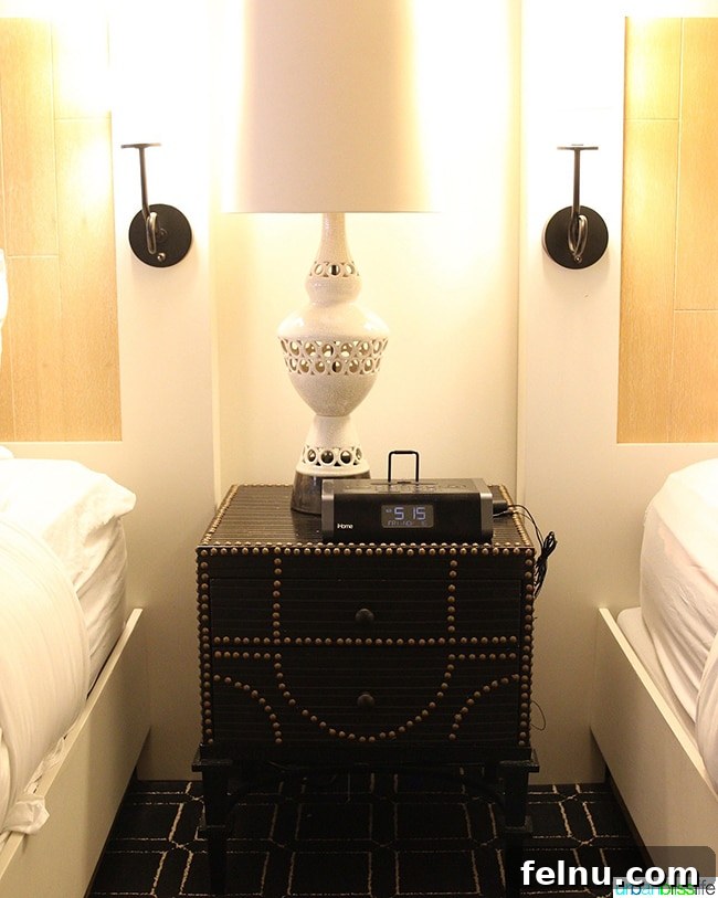 Hotel Valencia: Santana Row's Stylish Escape 11 stylish bedside tables in a double room at Hotel Valencia Santana Row