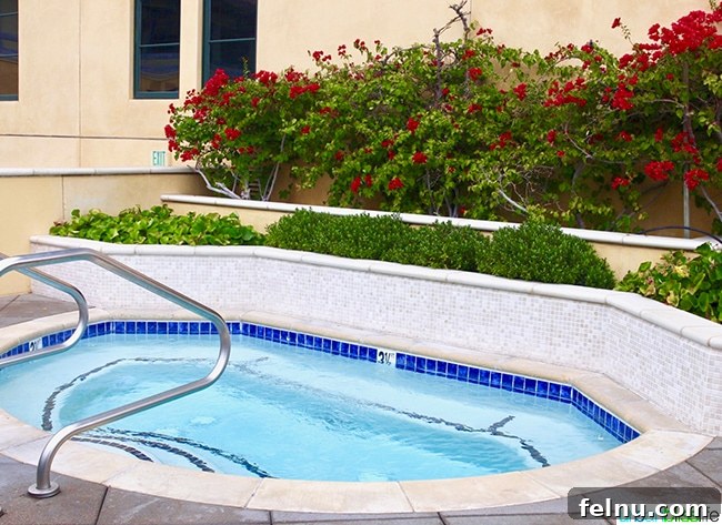 Hotel Valencia: Santana Row's Stylish Escape 9 relaxing hot tub at Hotel Valencia Santana Row