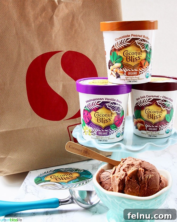 Safeway and Coconut Bliss Dairy Free Ice Cream