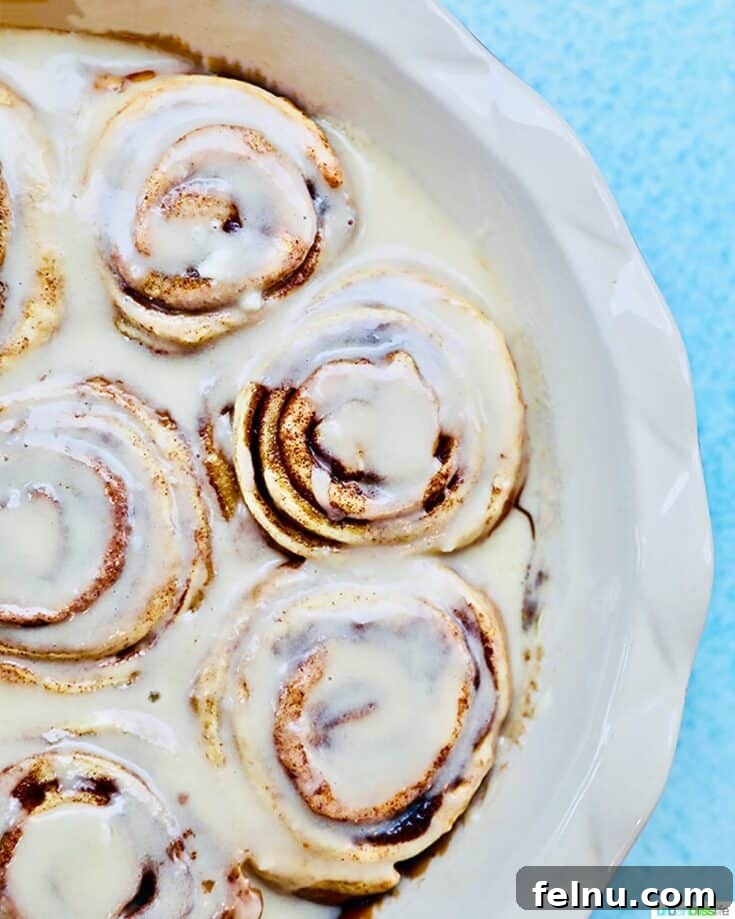 Overnight Orange Cinnamon Rolls with Cardamom