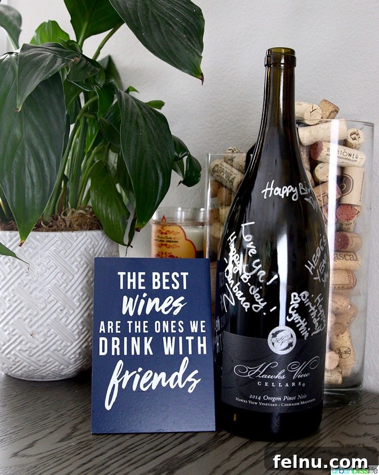 Home bar decor with personal touches