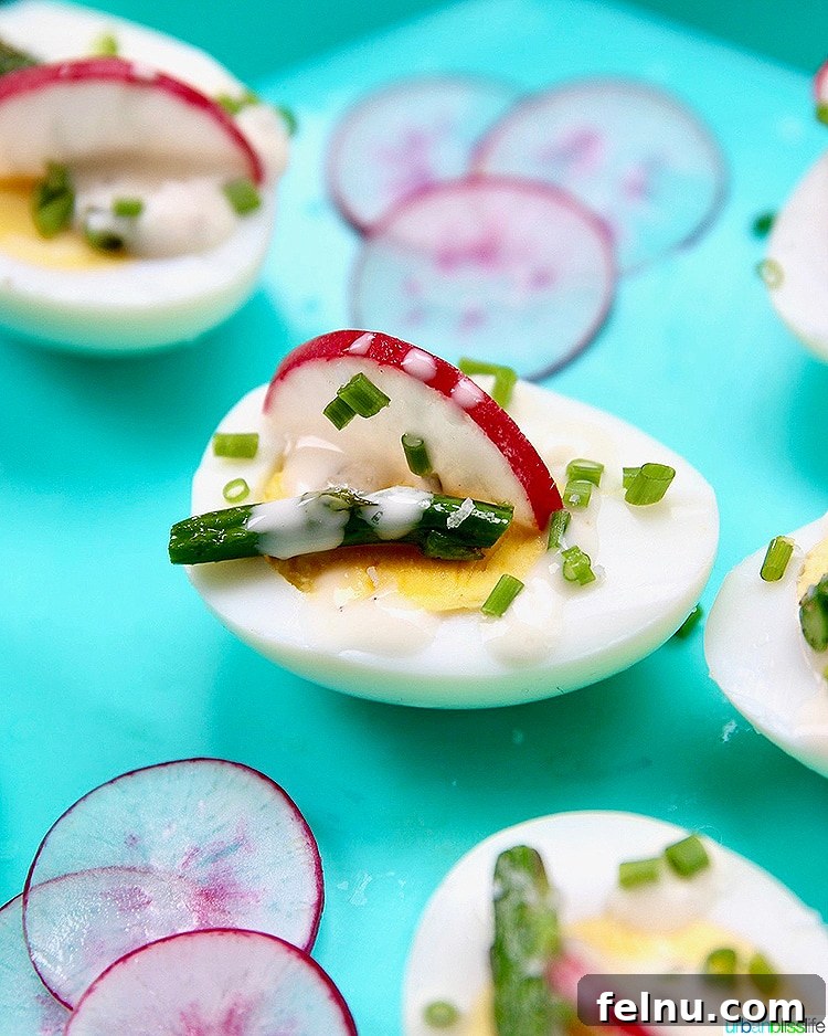 Effortless Easter Egg Starters 4 Easy Veggie Ranch Egg Appetizers
