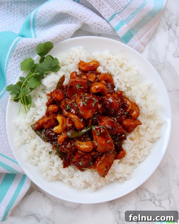 Instant Pot Creamy Cashew Chicken 5 Instant Pot Cashew Chicken