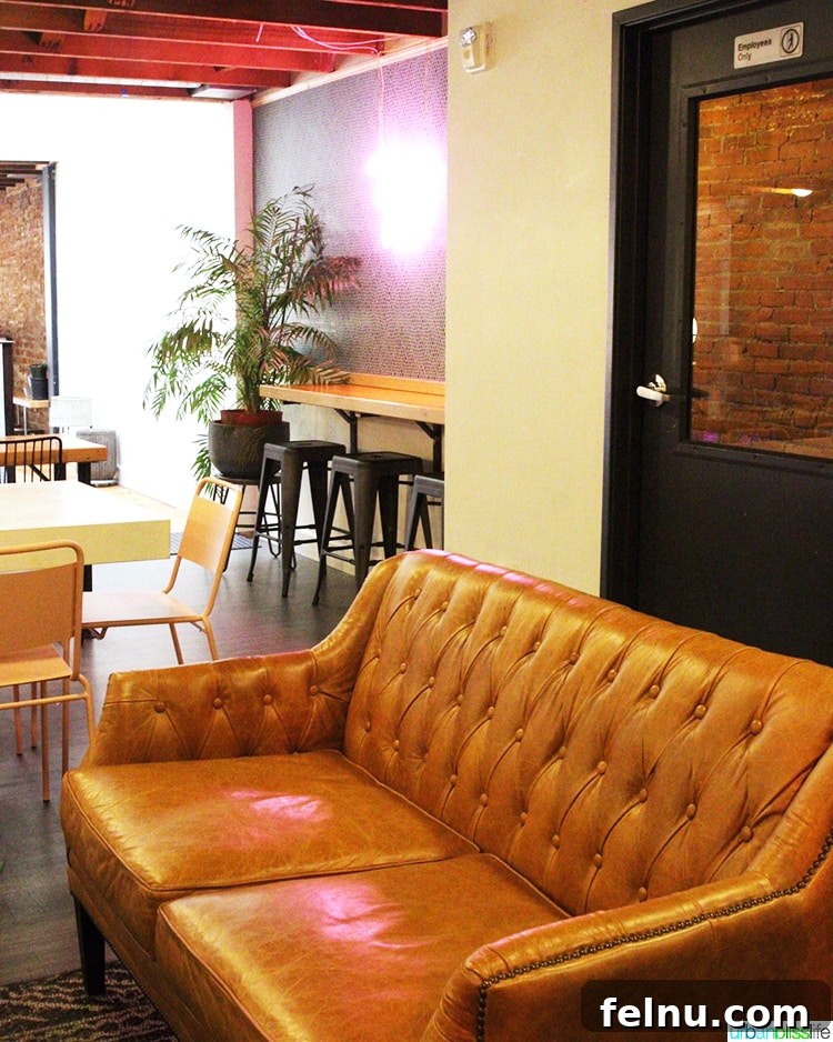 Miranda's Bar 4 Cozy seating area with a stylish couch at Bar Miranda