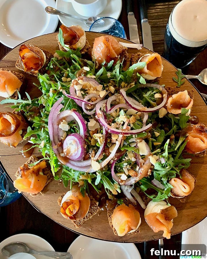 Insider's Guide: Mastering the Guinness Storehouse Experience 9 Guinness Storehouse salmon salad
