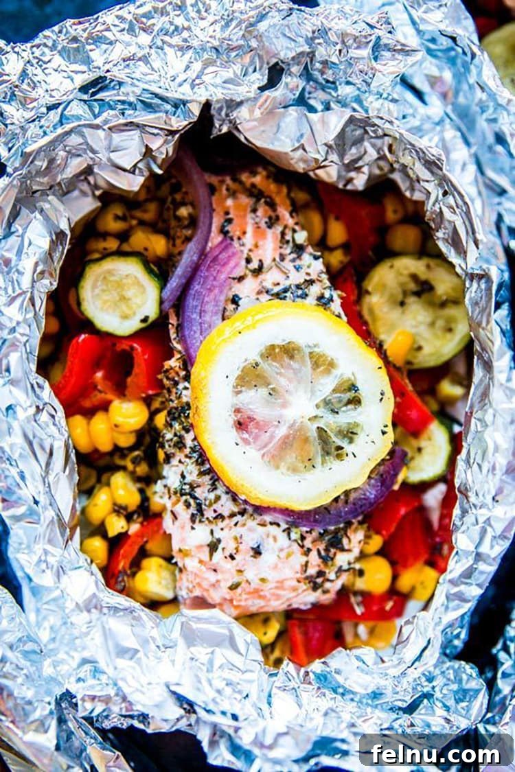 salmon foil packet family-friendly 30-minute meals