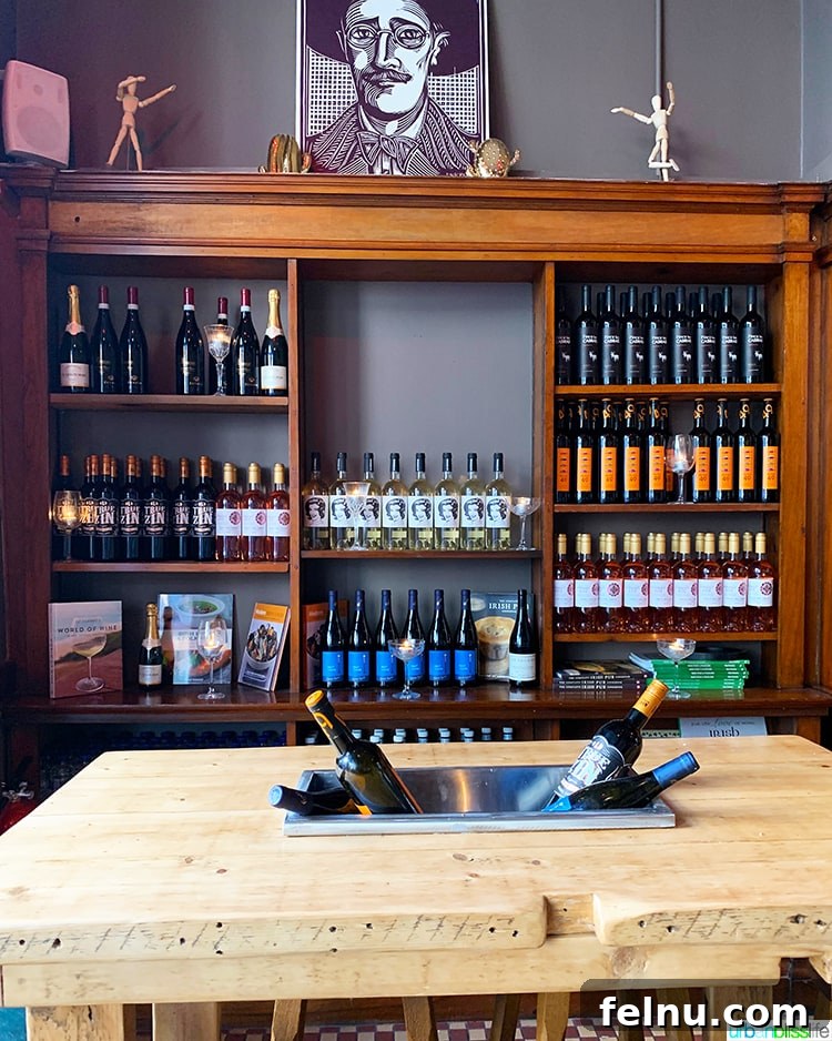 Dublin's Delicious Delights: A Food Lover's Guide 32 Bestseller Wine Wall