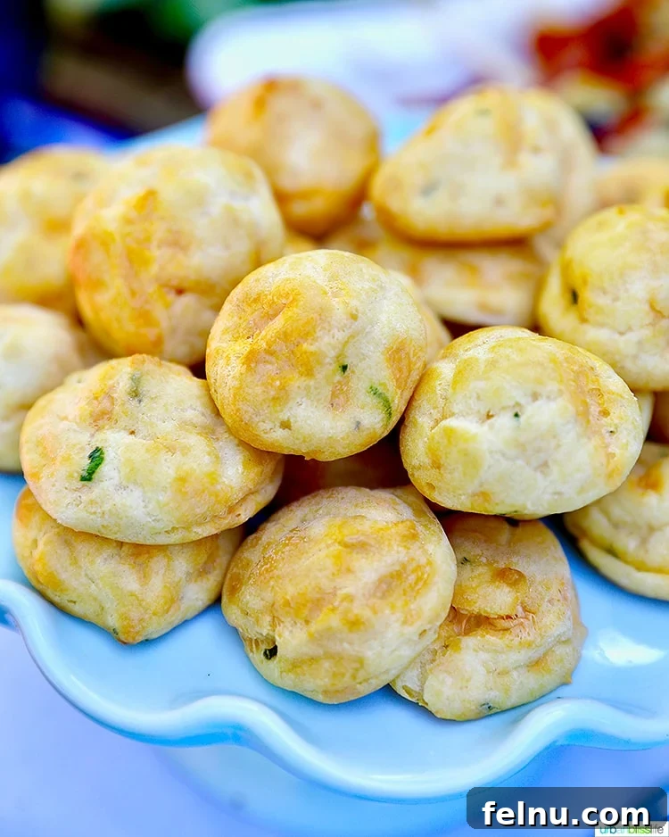 Dairy-Free Gougère Bites