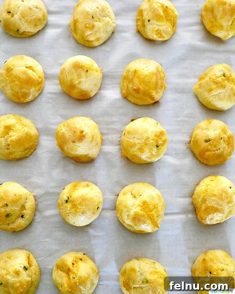 Gougere Bites Just Baked