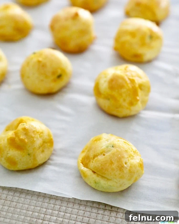 Baked Gougere Bites