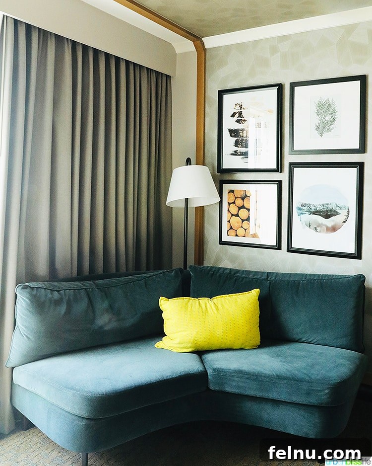 Portland Getaway: A Boutique Hotel Experience 6 King bedroom furnishings at The Duniway Hotel Portland, offering a comfortable and stylish retreat.
