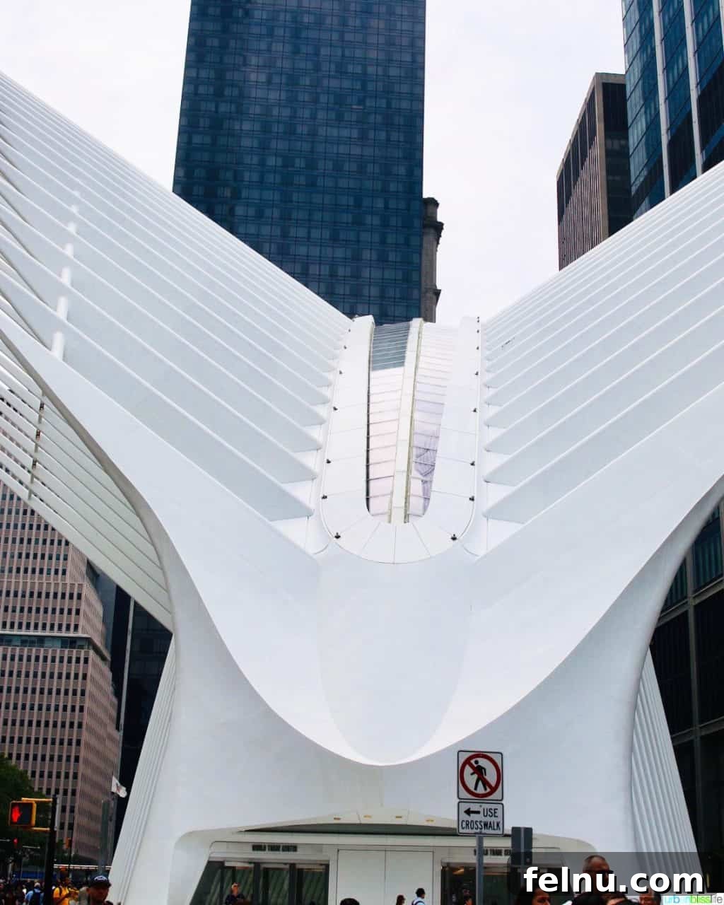 NYC in a Weekend: Your 72-Hour Adventure 14 Exterior view of The Oculus, a modern architectural marvel.