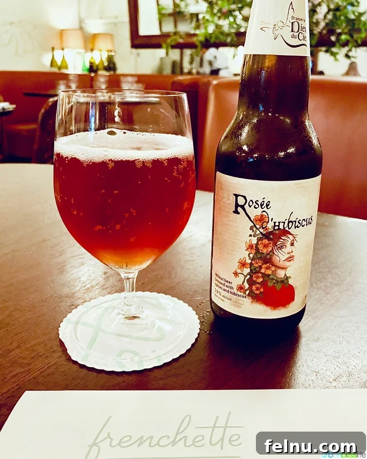 NYC in a Weekend: Your 72-Hour Adventure 29 Cider beverage at Frenchette NYC.