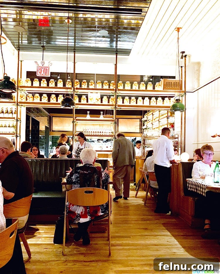 NYC in a Weekend: Your 72-Hour Adventure 32 Interior view of Upland NYC restaurant, showcasing its cozy atmosphere.
