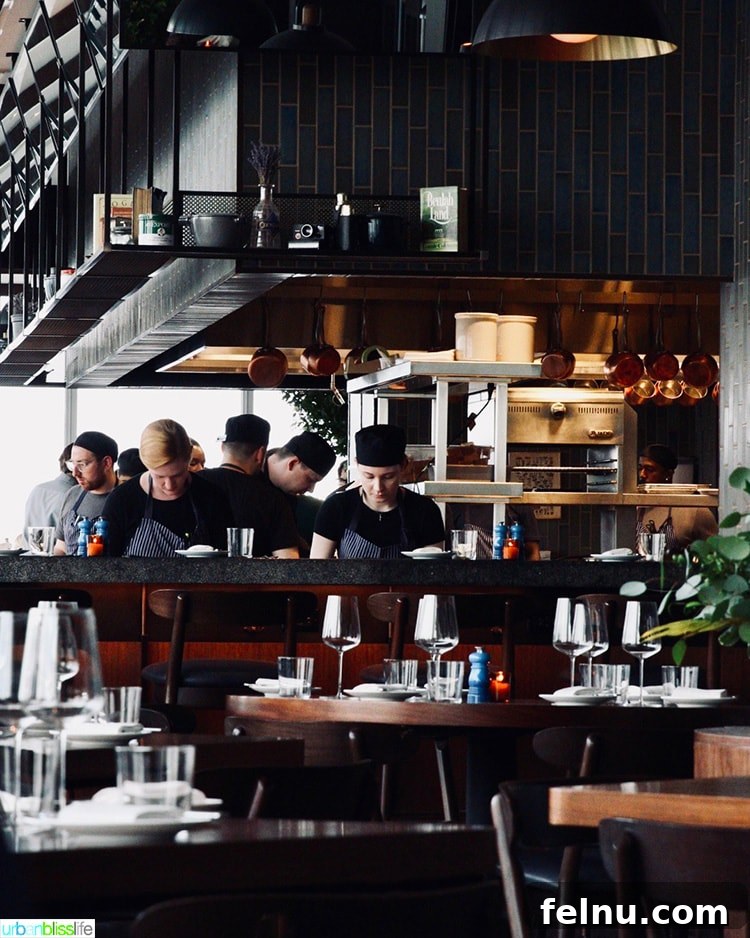 Manhatta A Culinary Journey Above New York City 14 Manhatta restaurant Kitchen
