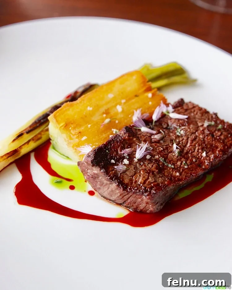 Manhatta A Culinary Journey Above New York City 10 Grilled Wagyu Coulotte at Manhatta restaurant