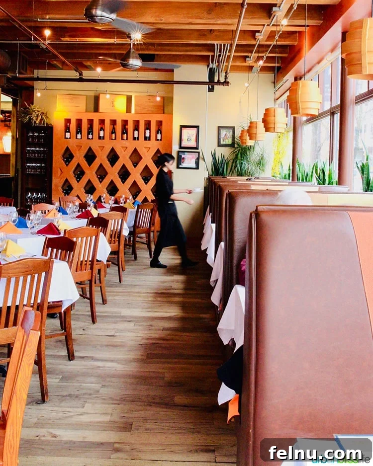 Celebrate in Style: Portland's Finest Restaurants 22 The elegant and inviting dining room at Andina restaurant.