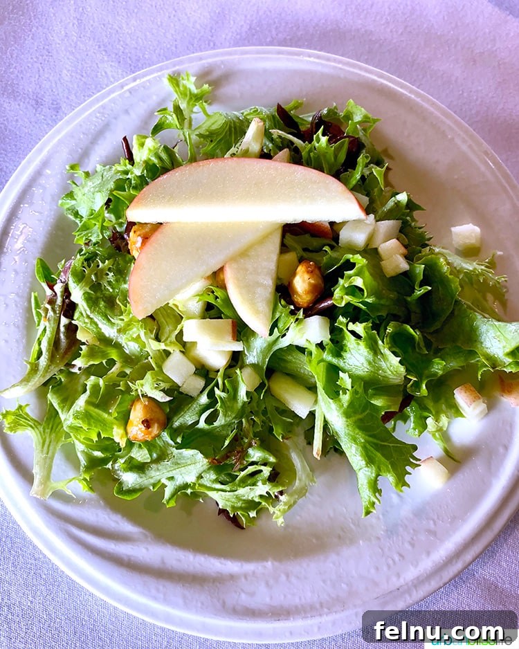 Celebrate in Style: Portland's Finest Restaurants 34 A fresh and vibrant apple salad at Portland City Grill, a perfect appetizer.