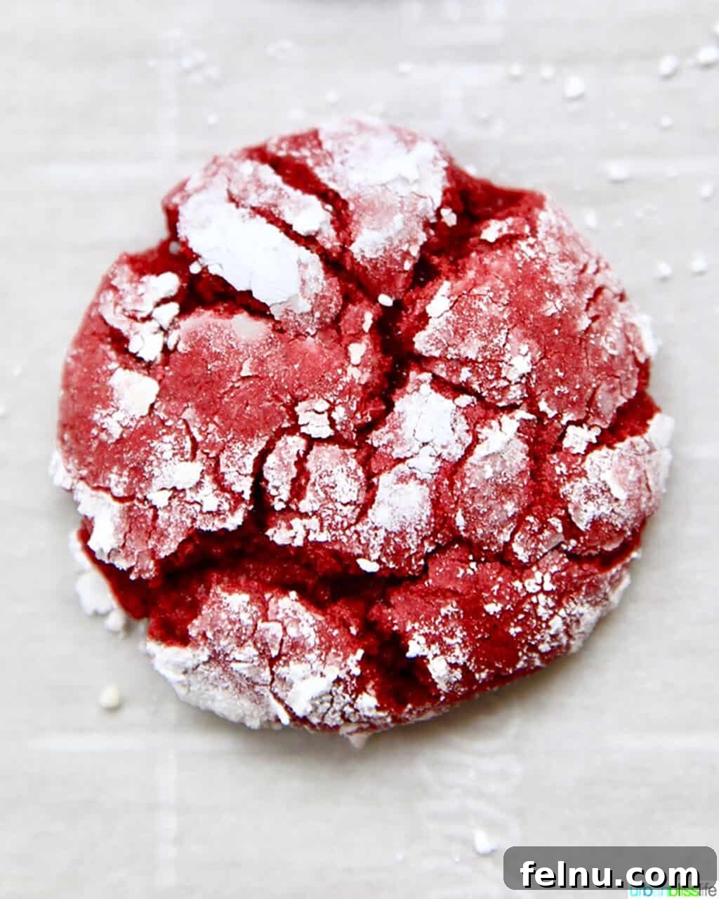 Red Velvet Crinkle Cookies
Sinfully Delicious Red Velvet Crinkle Cookies 11 Red Velvet Cookie close up