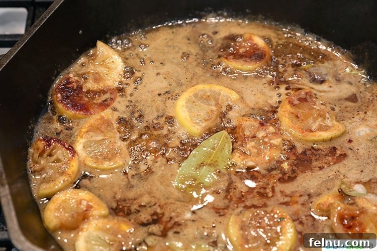New Orleans-style barbecue shrimp sauce