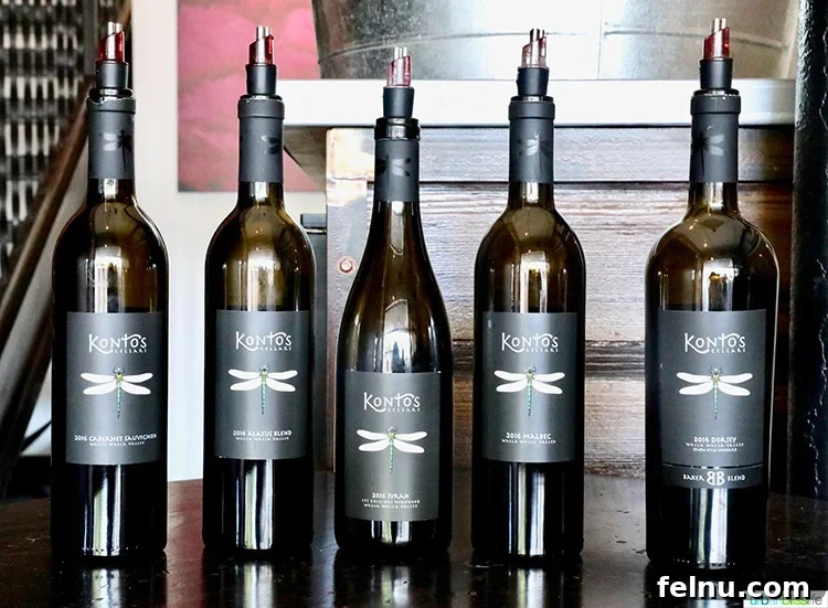 Top Walla Walla Experiences You Can't Miss 13 Kontos Cellars Wine Bottles