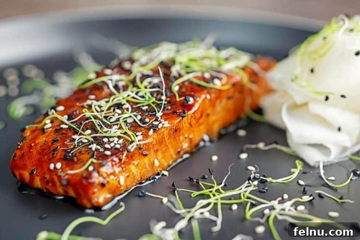 Quick Pan Fried Salmon Teriyaki