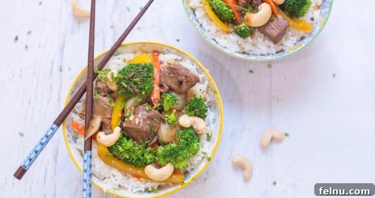 Thai Beef and Broccoli Rice Bowl (with Paleo option)
