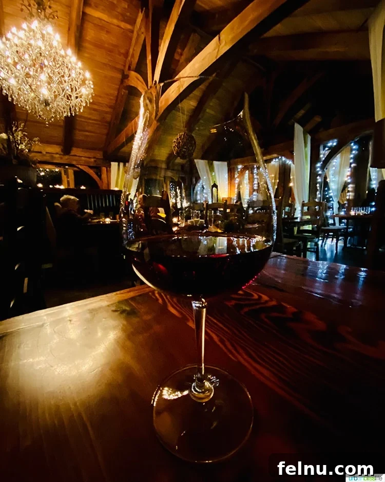 Wine Selection at The Parrot House