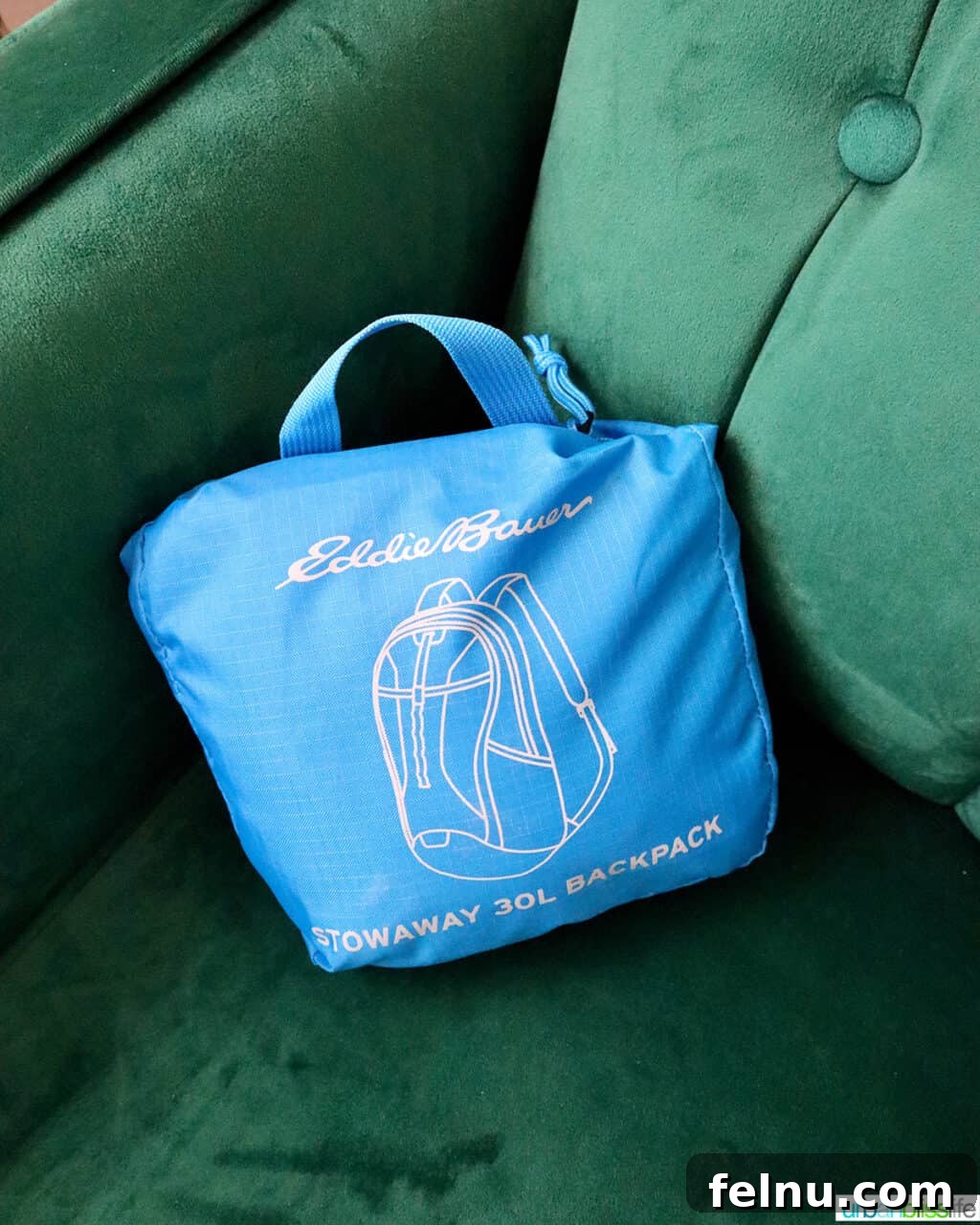 One Bag, One Week: Effortless Carry-On Packing 6 A lightweight, foldable packable backpack, perfect for extra storage or day trips during travel.