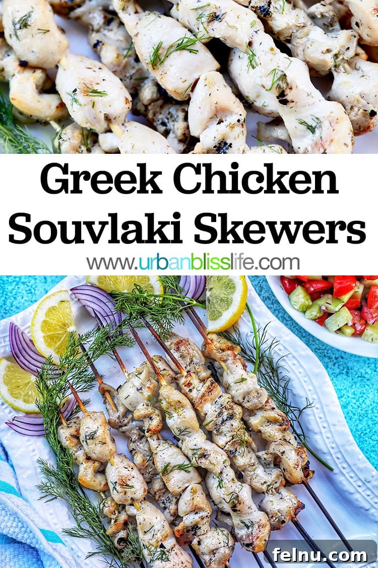 Perfect Homemade Greek Chicken Souvlaki 12 Greek Chicken Souvlaki Skewers