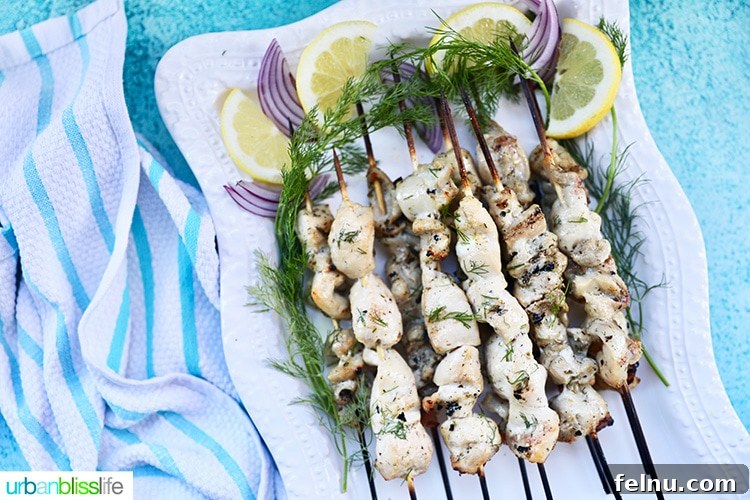 Perfect Homemade Greek Chicken Souvlaki 10 Greek chicken souvlaki